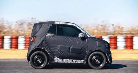 经典双座小车回归！smart精灵#2年底发布，纯电三门设计